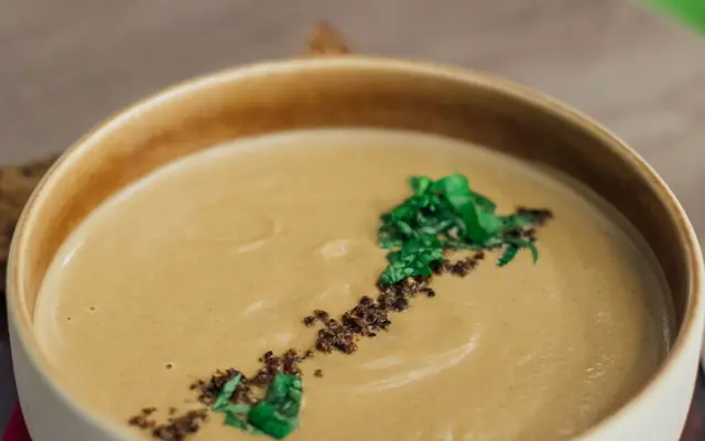 Red lentil and tomato soup